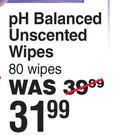 Epi Max Baby & Juinor PH Balanced Unscented Wipes 80 Wipes
