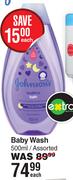 Johnson's Baby Wash Assorted-500ml Each