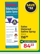 Salex Metered Saline Spray-30ml