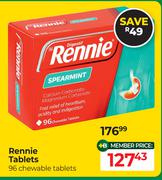 Rennie Tablets 96 Chewable Tablets