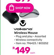 Volkano Wireless Mouse-Each