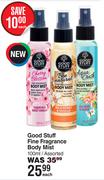 Good Stuff Fine Fragrance Body Mist Assorted-100ml Each