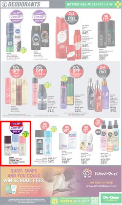 Dis-Chem : Spring Into Summer Savings (19 September - 13 October 2024), page 17