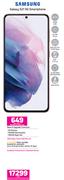 Samsung Galaxy S21 5G Smartphone-Each