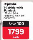 Xpanda Saftidor With Slamlock Ref A