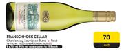 Franschhoek Cellar Chardonnay, Sauvignon Blanc Or Rose-750ml Each