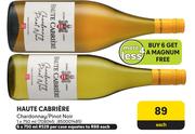 Haute Cabriere Chardonnay/Pinot Noir-750ml Each
