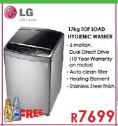 LG 17kg Top Load Hygienic Washer