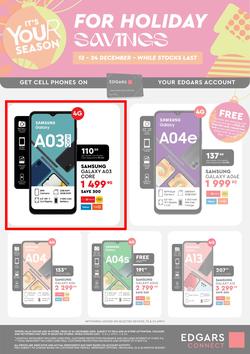 Edgars Mobile : It's Your Season For Holiday Savings (13 December - 24 December 2022), page 2