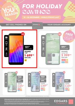 Edgars Mobile : It's Your Season For Holiday Savings (13 December - 24 December 2022), page 3