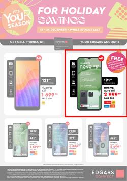 Edgars Mobile : It's Your Season For Holiday Savings (13 December - 24 December 2022), page 3