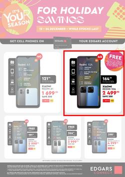 Edgars Mobile : It's Your Season For Holiday Savings (13 December - 24 December 2022), page 4
