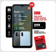 MI Redmi A1 4G-On 1GB Red Core More Data Top Up
