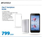 Sansui Play 5" Smartphone Bundle