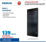 Nokia 3 Smartphone LTE-On A uChoose Flexi 200