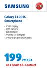 Samsung Galaxy J3 2016 Smartphone LTE-On A Smart XS+
