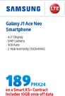 Samsung Galaxy J1 Ace Neo Smartphone LTE-On A Smart XS+
