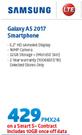 Samsung Galaxy A5 2017 Smartphone LTE-On A Smart S+