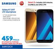 Samsung Galaxy A7 2017 LTE Smartphone-On Smart S+