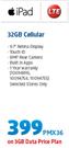 Apple iPad 32GB Cellular LTE-On 3GB Data Price Plan + R218 WiFi Modem