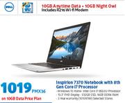 Dell Inspiron 7370 Notebook With 8th Gen Core I7 Processor-On 10GB Data Price Plan