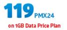 Samsung LTE Galaxy Tab3 Lite-On 1GB Data Price Plan