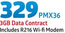 Samsung Gear S3 Classic/Frontier-On 3GB Data Contract Each
