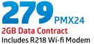 Samsung Gear Fit 2 Pro Small-On 2GB Data Contract Each
