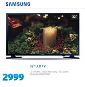 Samsung 32" LED TV