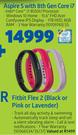 Acer Aspire 5 With 8th Gen Core i7+ Fitbit Flex 2 Black Or Pink Or Lavender