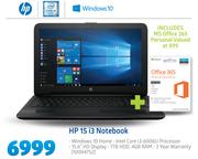 HP 15 i3 Notebook