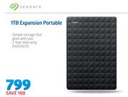 Seagate 1TB Expansion Portable
