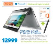 Lenovo Yoga 520 2-in-1 With 8th Gen Core i5 Processor