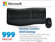 Microsoft Wireless Comfort 5050 Desktop