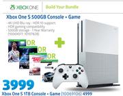 Xbox One S 1TB Console+ Game