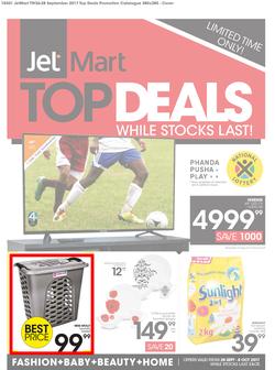 Jet Mart : Top Deals (28 Sep - 8 Oct 2017), page 1