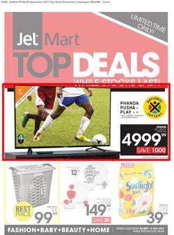 Jet Mart : Top Deals (28 Sep - 8 Oct 2017), page 1