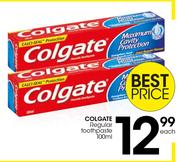 Colgate Regular Toothpaste-100ml Each