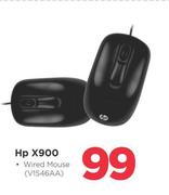 HP X900 Wired Mouse V1S46AA-Each