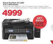 Epson Ecotank A4 L565 4 In 1 Wi-Fi Printer