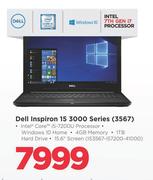 Dell Inspiron 15 3000 Series 3567