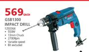 Bosch GSB 1300 Impact Drill 1250364-Each