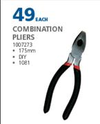 Livingstone Combination Pliers 1007273-Each