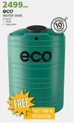 Eco 2500Ltr Water Tank Cape (Green) 1273125-Each