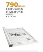 Radenshield Climasential 1156252-1.5 x 30m Per Roll