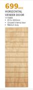 Swartland Horizontal Veneer Door 1115909-813 x 2032mm