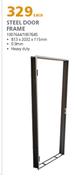 Steel Door Frame 1007644/1007645-813 x 2032 x 115mm Each