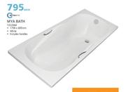Betta Mya bath 1322044-1700 x 695mm