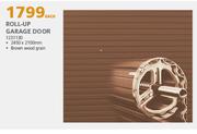 Roll Up Garage Door 1231130-2450 x 2100 Each