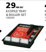 Academy Ecopile Tray & Roller Set 1005039-Per Set